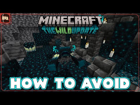HOW TO AVOID THE WARDEN | Minecraft 1.19 Update | Guide Through Ancient City And Deep Dark