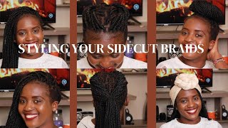 HOW TO: Style your braids for sidecut/undercut babes... screenshot 3