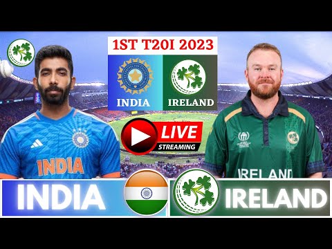 India vs Ireland 1st T20 Live | IND vs IRE 1st T20 Live Scores &amp; Commentary #livescore #trending