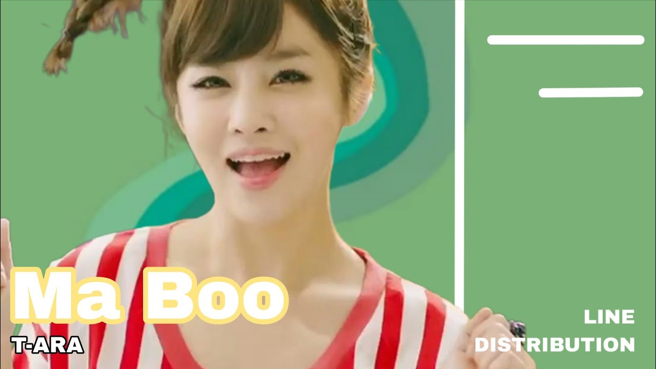 T-ARA - Ma Boo [Line Distribution] - YouTube