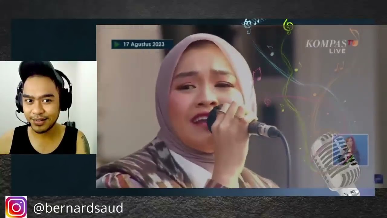 Salma Salsabil - 'Simfoni Raya Indonesia' di Istana Negara | SINGER REACTION