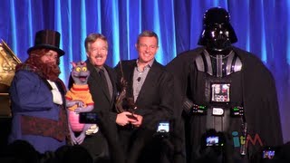 Imagineer Tony Baxter receives Disney Legends award at 2013 D23 Expo