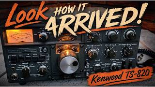 How I, Recieved My Pristine Kenwood TS-820S BROKEN! | A Shipping Disaster from Belgium