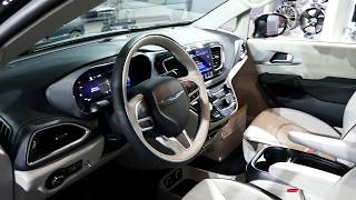 chrysler interior pacifica minivan hybrid