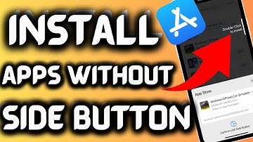 How to install app without side button on iPhone (iOS 17) |Install app in iPhone without side button