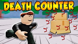 FINGI SER UMA CAIXA COM DEATH COUNTER NO SAITAMA BATTLEGROUNDS E ENGANEI TODOS (ROBLOX)