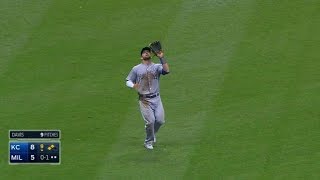 KC@MIL: Davis retires Ramirez to secure the win