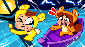 Hurricane vs Earthquake vs Storm Safety 🚨 Rules for Weather and Natural Disasters🌪️ Kids Cartoons