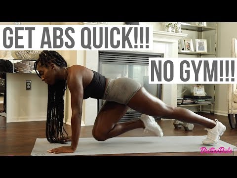 Getting Abs at Home is EASIER than Going to the Gym!!!