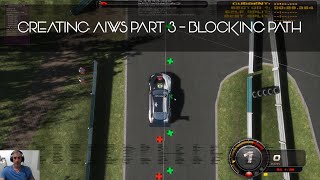 Creating a new AIW in rFactor 2 - Part 3 Blocking Path Creation
