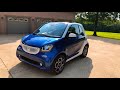 2016 SMART CAR FORTWO PRIME ULTRA MARINE LEATHER FRO SALE INFO SUNSETMOTORS.COM AUTOMATIC