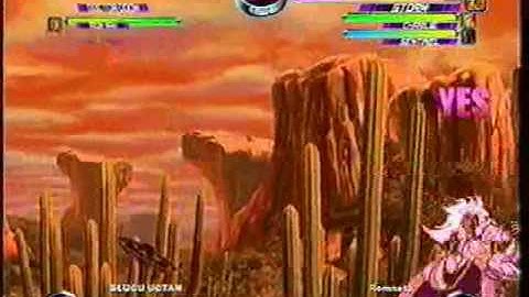 MvC2 Online (360): Blucu Uctan (Ryu/Doom/IM) vs Brett (Storm/Cha/Sent) 1 .:1.2.10:.