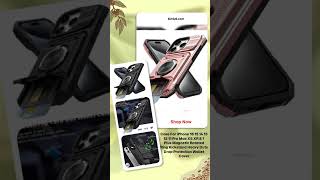Case For iPhone 16 15 14 13 12 11 Pro Max XS XR 8 7 Plus Magnetic Rotated Ring Kickstand Heavy Du...