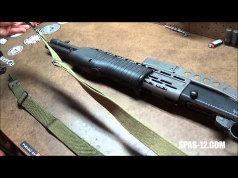 SPAS-12　ナーフ アームレストフォールディングストック付き ナーフ系中国製トイガン ライブシェル方式「フランキ スパス12