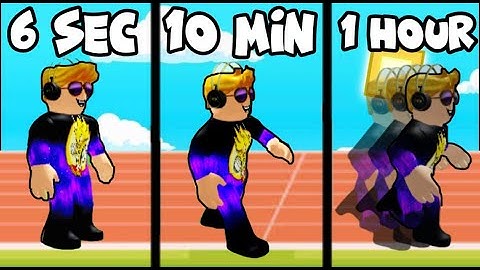 Roblox But Every Second You Get +1 WalkSpeed