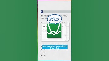 Solving this crazy SAT question in seconds with Desmos