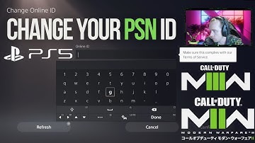 CHANGE YOUR PSN ID WITHOUT LOSING purchases, game progress & trophies in MW2 & MW3 on (PS5)