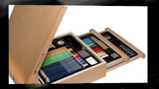 Royal & Langnickel 124-piece Sketching and Drawing Easel Artist Set Read Reviews at http://bit.ly/artist124 The 124 piece 