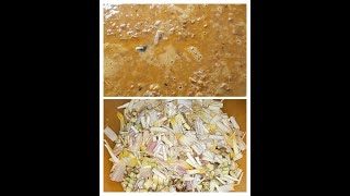 Mochar daal recipe#Kele-ka-fool ka Daal#Raw banana spadex recipe with lentil and mung daal