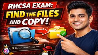 Find the Files and Copy | RHCSA EXAM