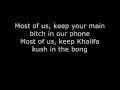 Wiz Khalifa - Most of Us - Lyrics