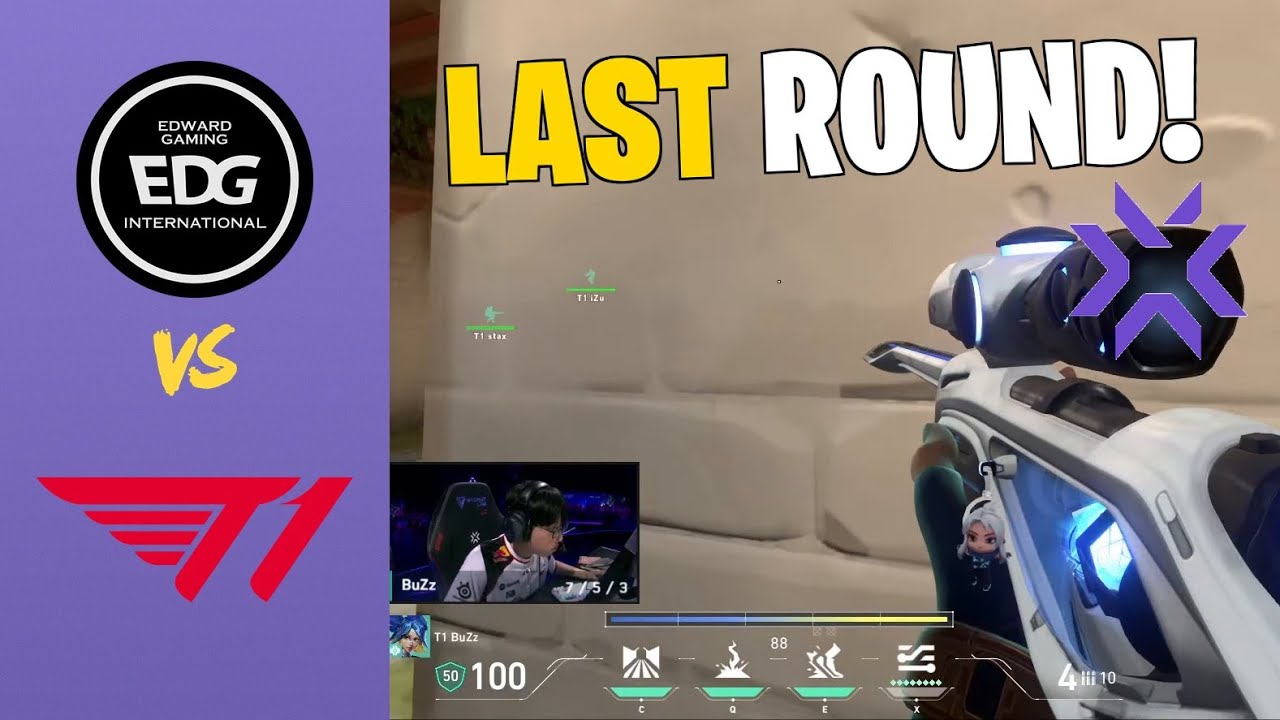 EDward Gaming vs T1 HIGHLIGHTS l Valorant Masters Santiago 2026 l VALORANT l EDG VS T1