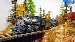 One Of The Finest and Most Detailed Model Railroad Layouts in the World 4K UHD