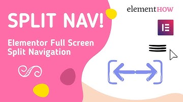 Elementor Full Screen Split Menu Made Easy!