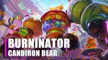 New Skin | Burninator - Candiron Bear | Heroes Evolved | NetDragon