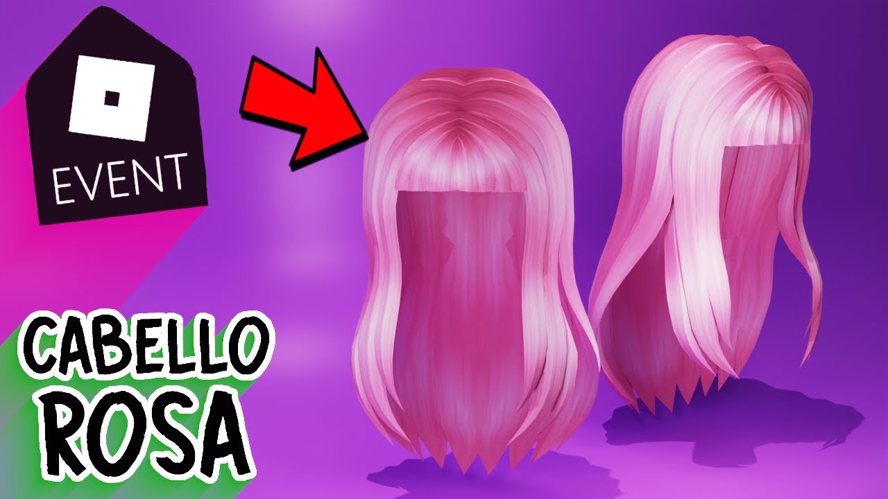 pelo rosa - Roblox