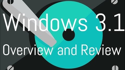 Windows 3.1 Install Tutorial