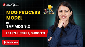 MDG Process Model in SAP MDG 9.2 | ZaranTech