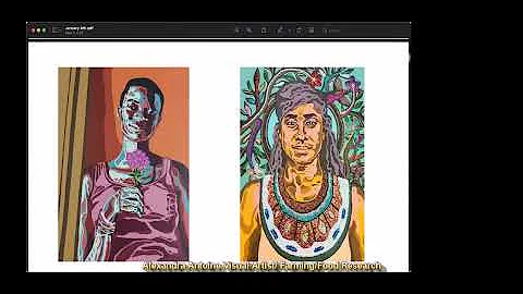 Alexandra Antoine Visual Artist Farming Food Resea...