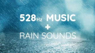 528 Hz || Soft Music + Rain Sounds || Nature Sounds + Miracle Tone Music Solfeggio Frequency screenshot 4