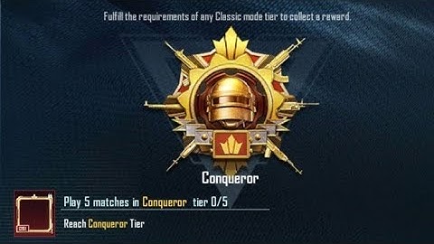Finally i reached conqueror C2S6 In BGMI || Conqueror animation videos