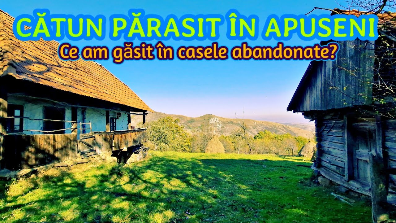 Și-au abandonat casele cu tot ce era în ele. M-a rupt urcarea până în acest cătun izolat din Apuseni