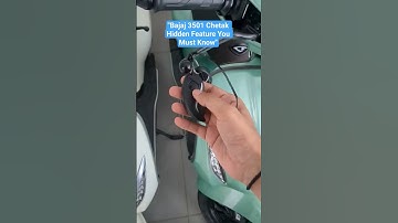 Bajaj Chetak 3501 Hidden Feature You Must Know! #Chetak3501  #ChetakTips #HiddenFeatures