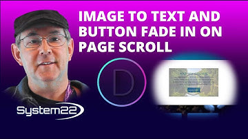 Divi Theme Image To Text And Button Fade In On Page Scroll 👍👍👍👈
