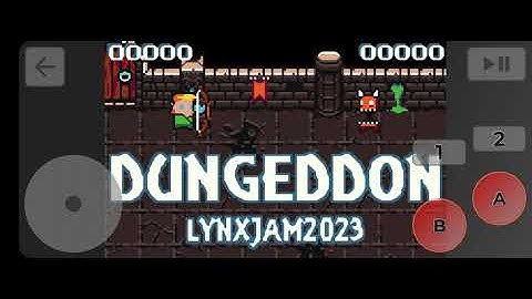 Dungeddon (Atari Lynx homebrew found on Argon Emulator)
