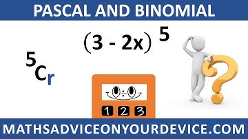 Pascal and Binomial expansion (Ep.3 of 5) 📱 www.mathsadviceonyourdevice.com #MathsAdviceOnYourDevice