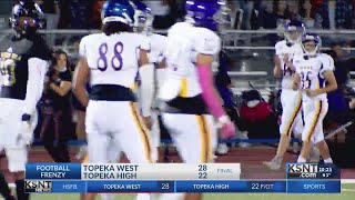 FOOTBALL FRENZY: Topeka High vs Topeka West