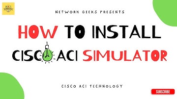 How to Install Cisco ACI Simulator | Step-by-Step Installation Guide (2025) | Detailed Video