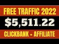 🔥 How To Get Unlimited FREE Traffic To Your Clickbank Affiliate Link 2022 - No Website Needed 🔥