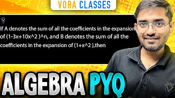 ALGEBRA | JEE MAIN PYQ 2024 | JAN ATTEMPT