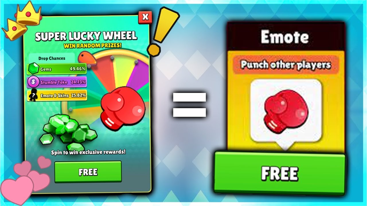 How To Get Free OP Emotes! Punch & More | Stumble Guys - YouTube