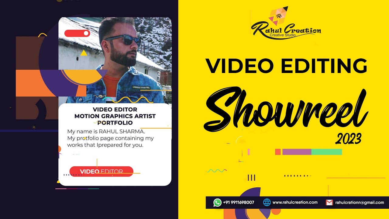 VIDEO EDITOR/MOTION GRAPHICS SHOWREEL
