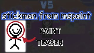 FNF Vs Stickman From MSPaint - Paint Gameplay Teaser