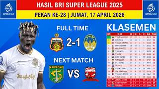 TERBARU! Hasil Liga 1 2025 hari ini - Bhayangkara vs PSIM - Klasemen Liga 1 2025 terbaru hari ini
