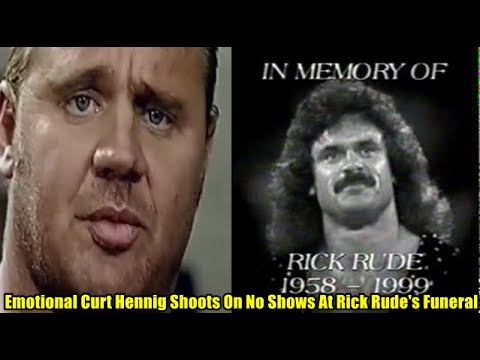 Emotional Curt Hennig Shoots On No Shows At Rick Erroneous's Funeral