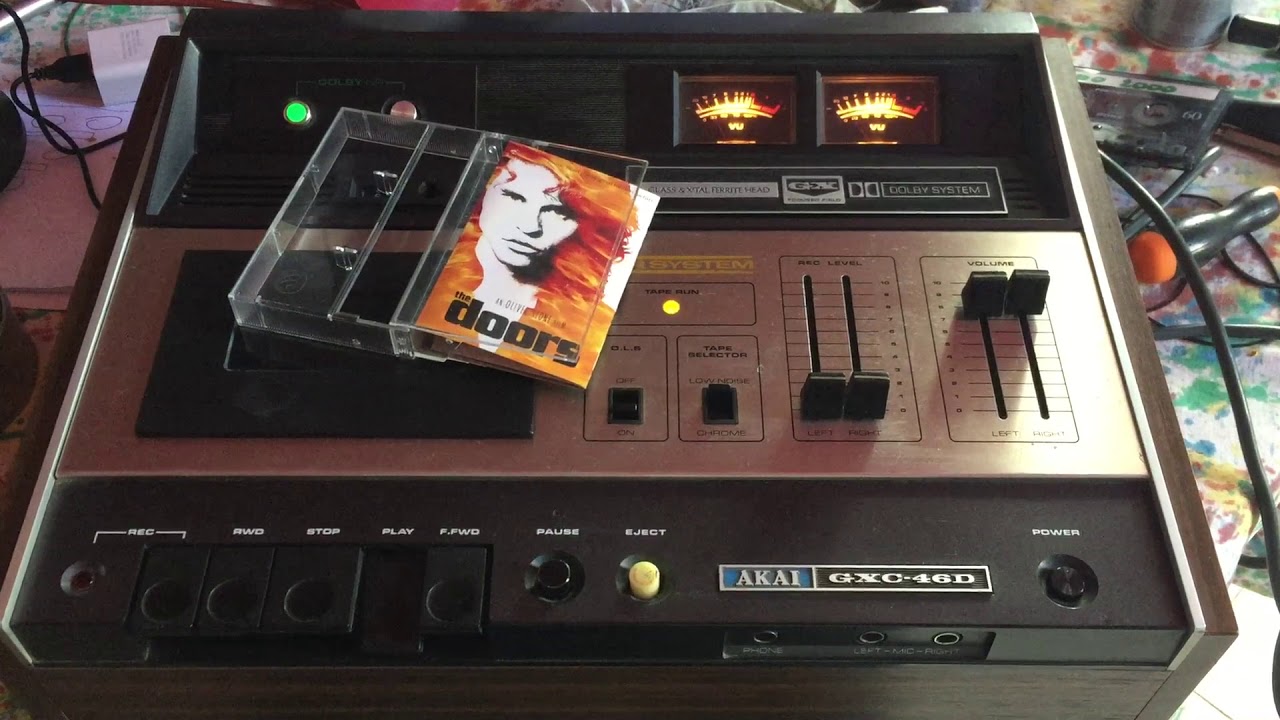 Just picked up an Akai GXC-46D from 1973. I give it 8/10 WOW's for it's  beautiful wow and flutter : r/cassetteculture